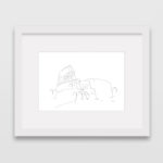 drawing-colosseum-rome-frame