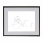 drawing-colosseum-rome-italy-frame