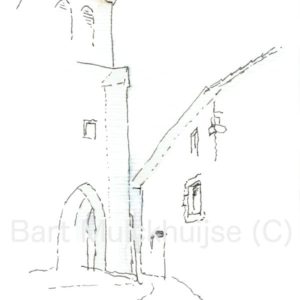 ink-drawing-aquarel-church-St-Jean